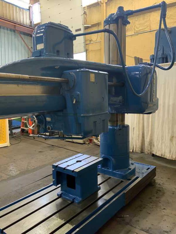 6' X 15" CARLTON RADIAL MODEL DRILLING MACHINE