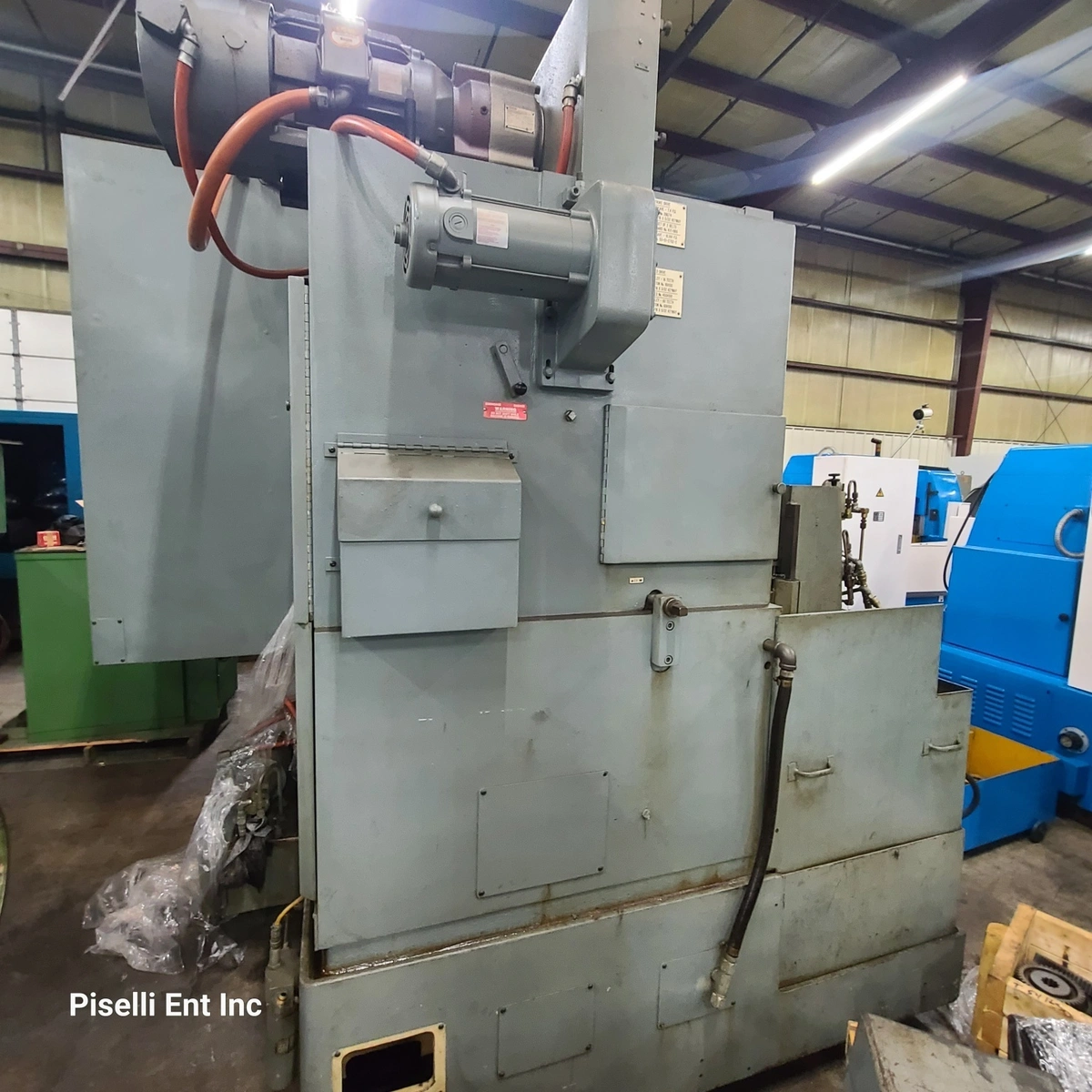 Fellows model 10-2 Gear shaper , 3" riser 14" diameter , pinion support tailstock , variable speed drive s/n 36880, excellent from prototype shop in Michigan