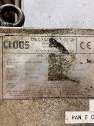 CLOOS MODEL QIROX ROBOTIC WELDING POSITIONER