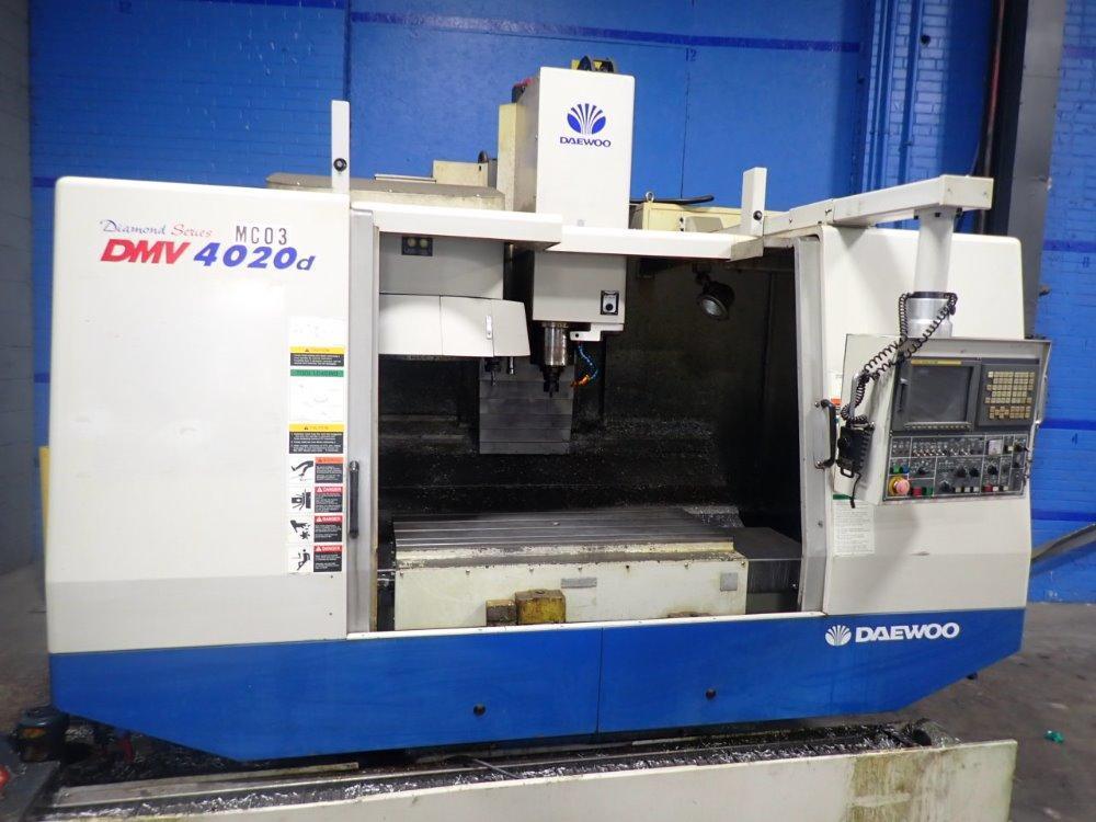Doosan DMV-4020D Diamond Series CNC Vertical Machining Center For Sale - 2004