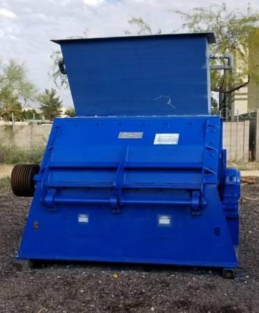 WSM 4260S Industrial Shredder – Horizontal Grinder for Wood Waste & Pallets
