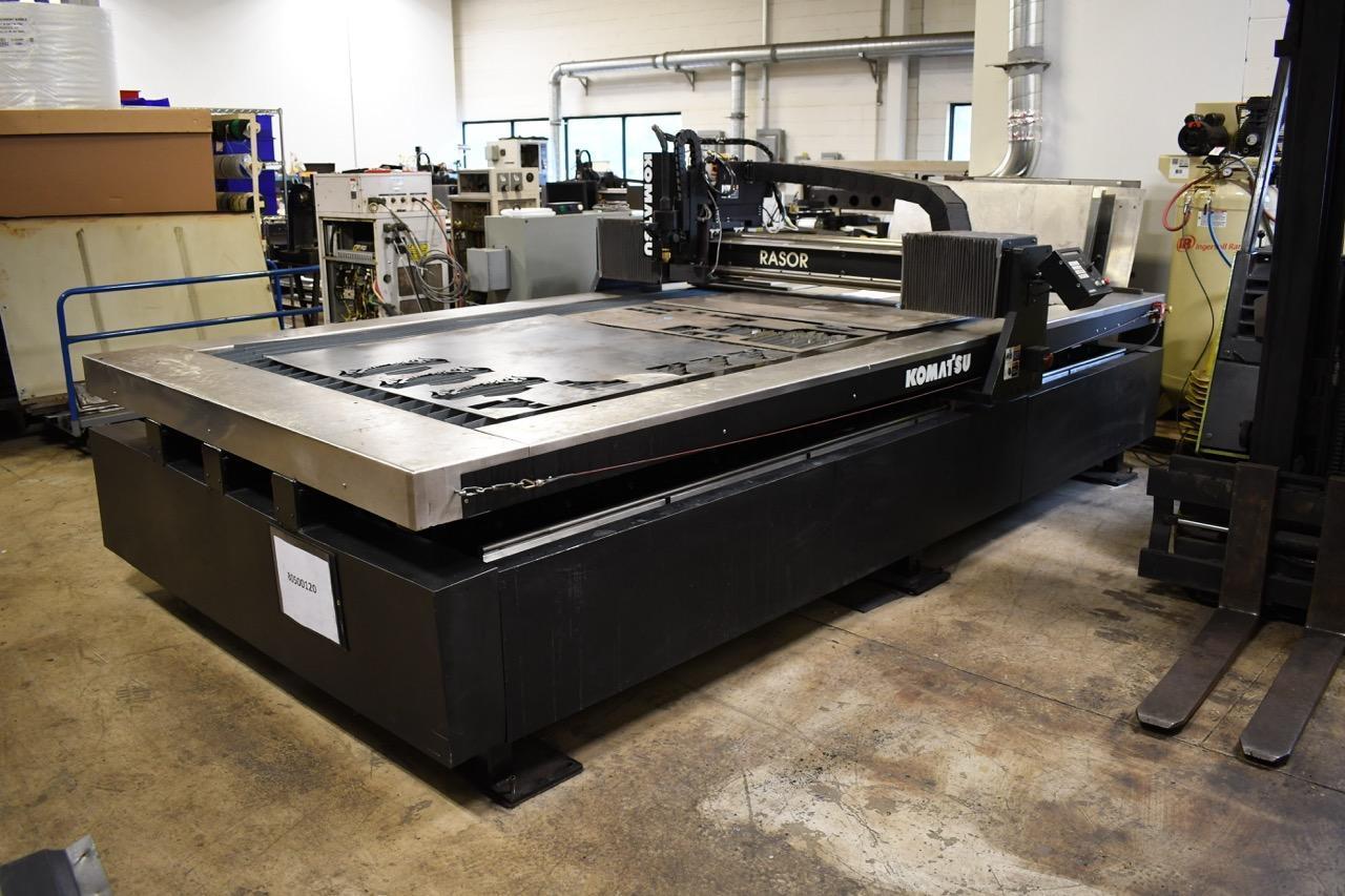 5′ x 10′ Komatsu Rasor KCR1251 Plasma, 1999 – Factory Rebuilt
