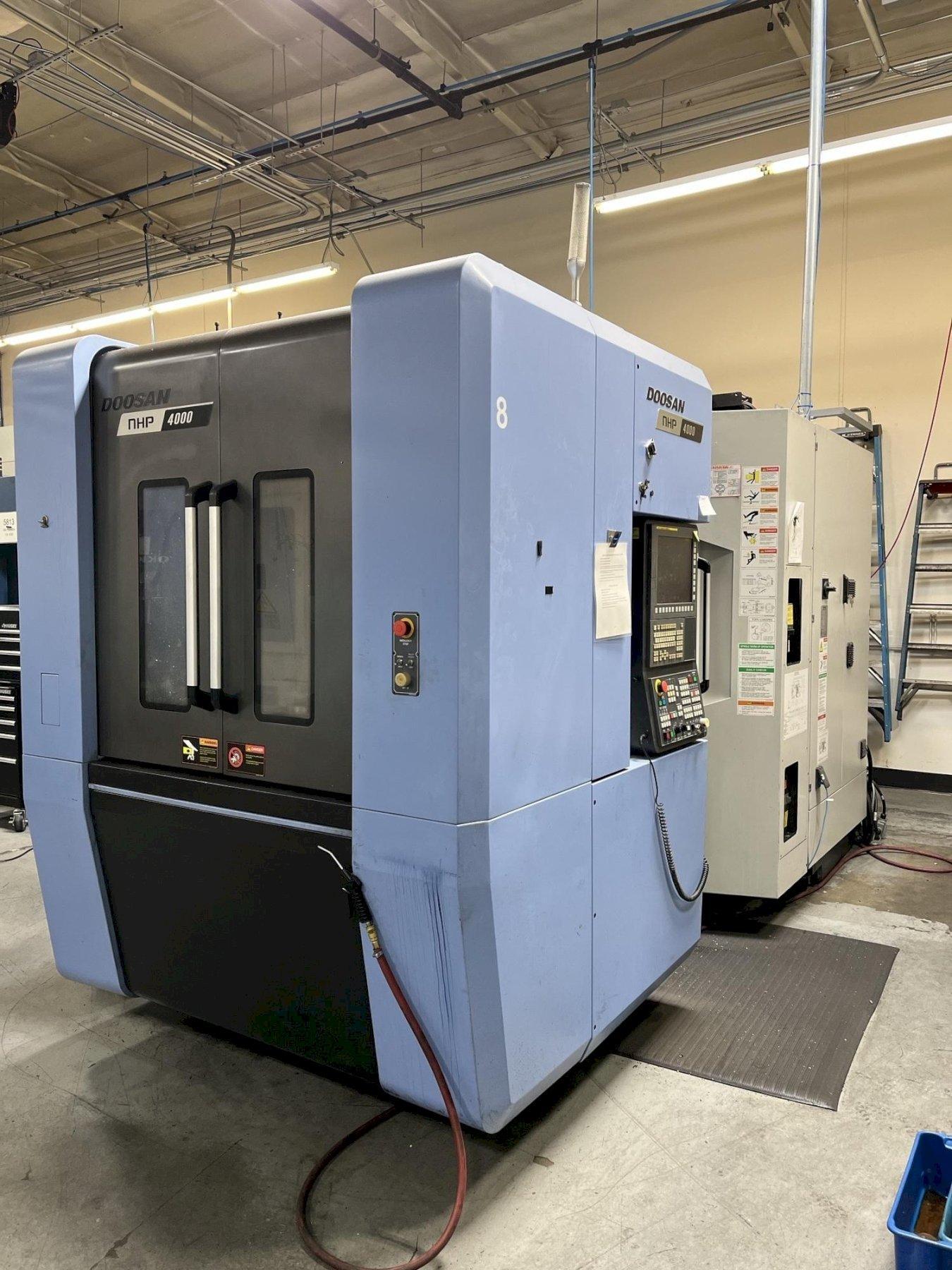 2017 DOOSAN NHP 4000 Horizontal Machining Center