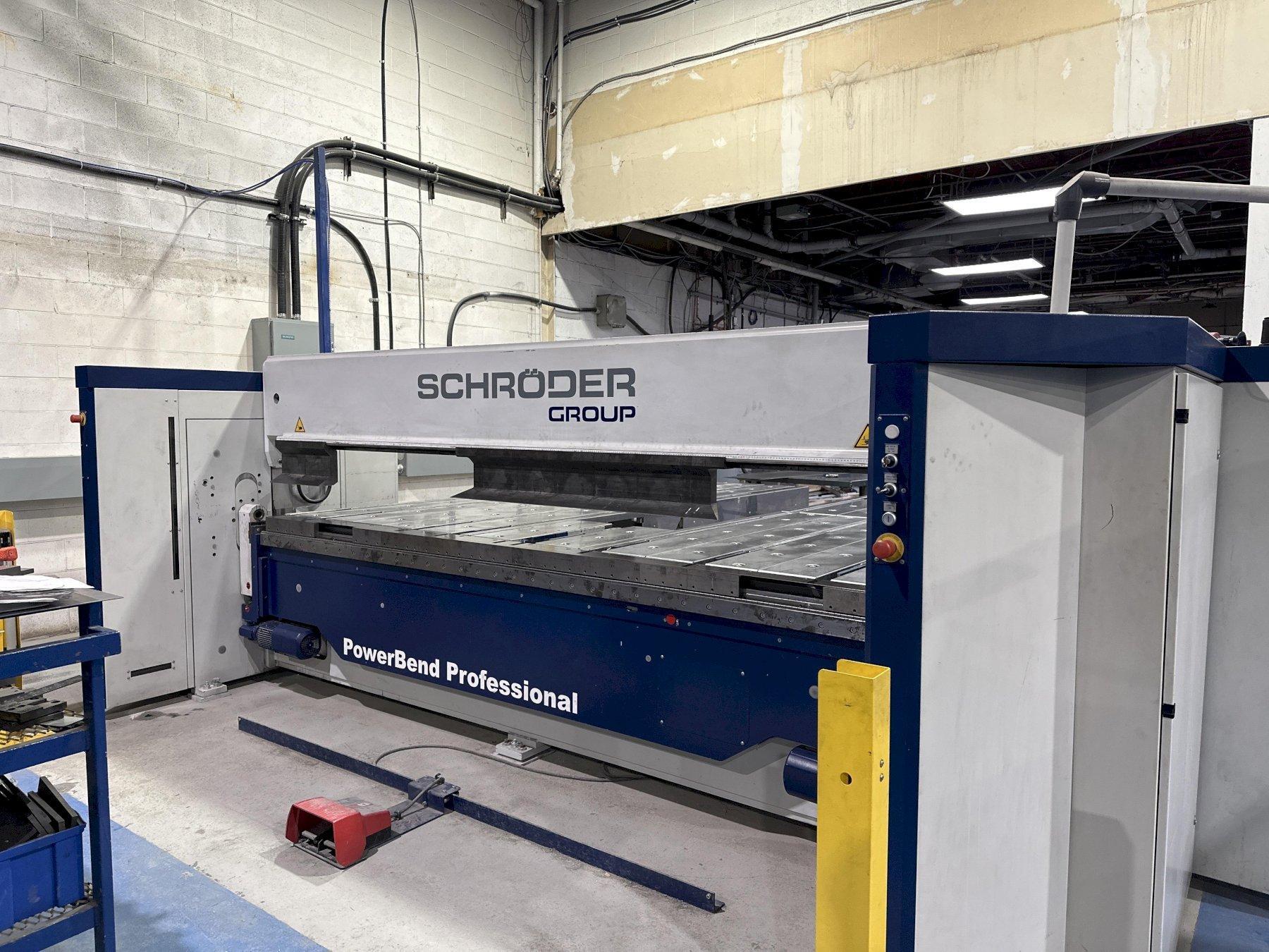 2016 Schroder PowerBend Professional 3200/3.0 | Up-and-Down Technology | Folding Machine