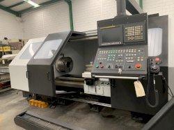 2012 HANKOOK Proturn 60B - CNC Horizontal Lathe - Big Bore - Air Chucks