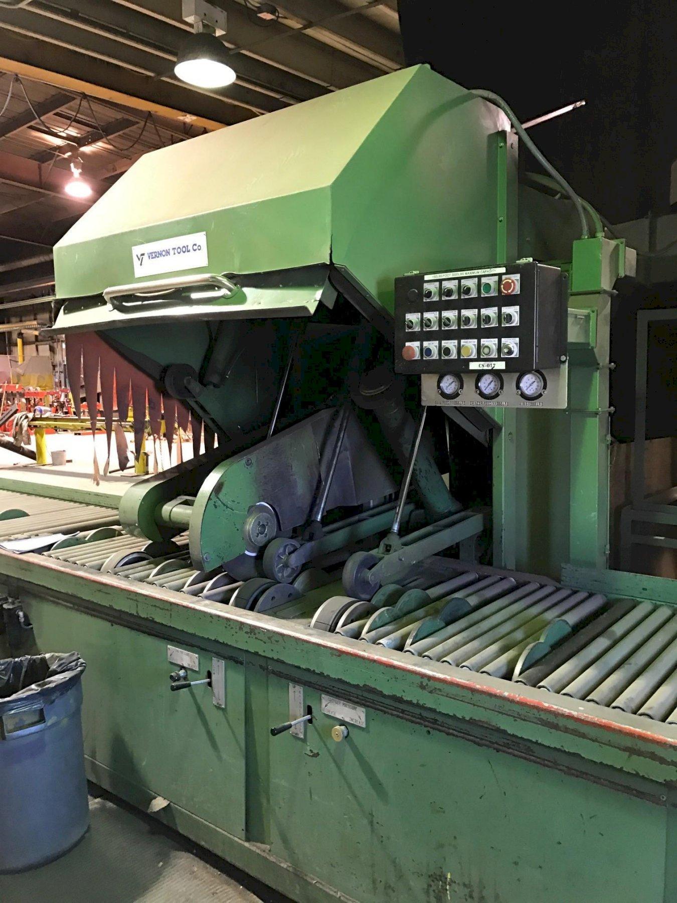 24' VERNON ABRASIVE PIPE SAW & BEVELING: STOCK 71552