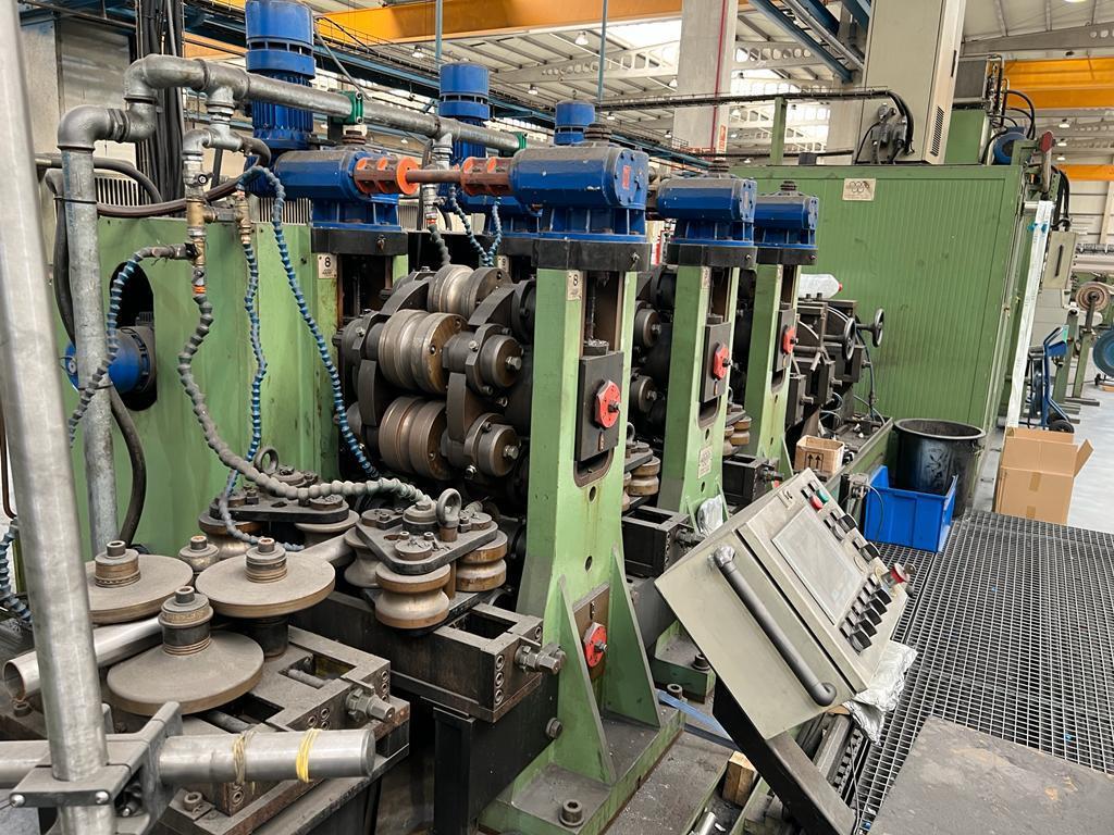 2.5" x .157" Olimpia80 HF 6 Position Quick Change Stainless Tube Mill Line (2003)