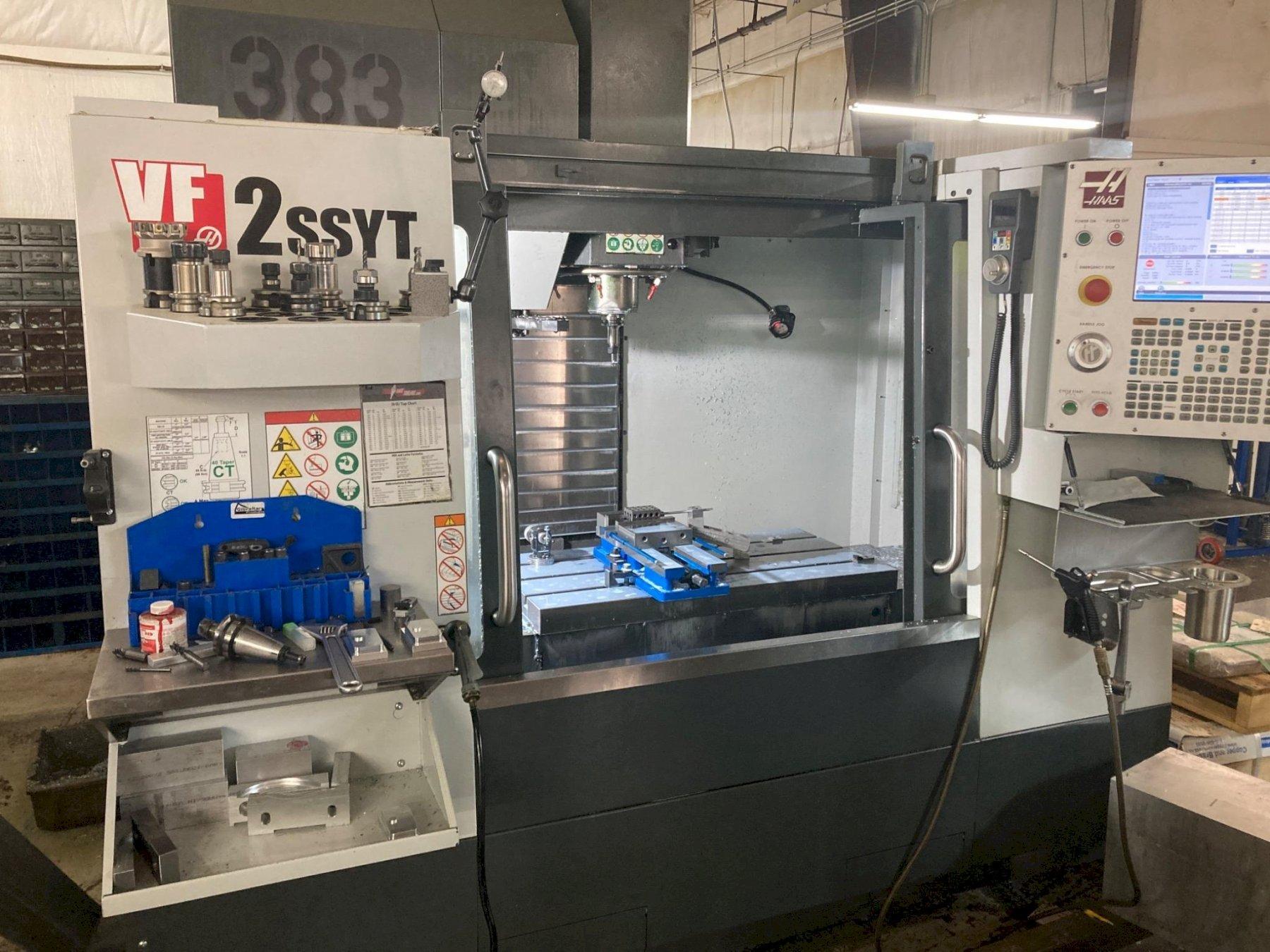 2021 HAAS VF-2SSYT Vertical Machining Centers