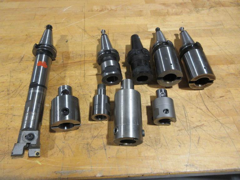 CAT40 Command URMA Tool Holders, 1.969" - 2.638" Boring Head, and Extension Adapters- Auction Item