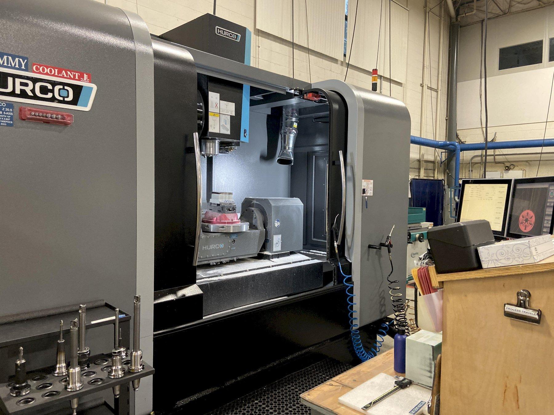 Hurco VMX60Ui 5-Axis CNC Vertical Machining Center, WinMax 5 Control, 60