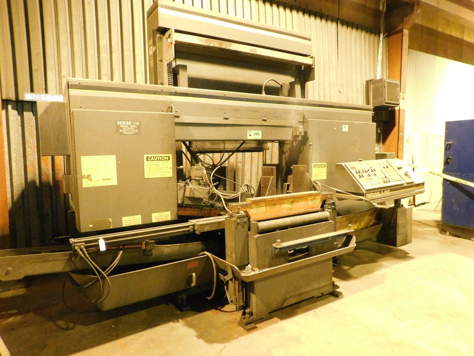 30" X 25" HEM MODEL WF160LA-DC AUTOMATIC HORIZONTAL BANDSAW