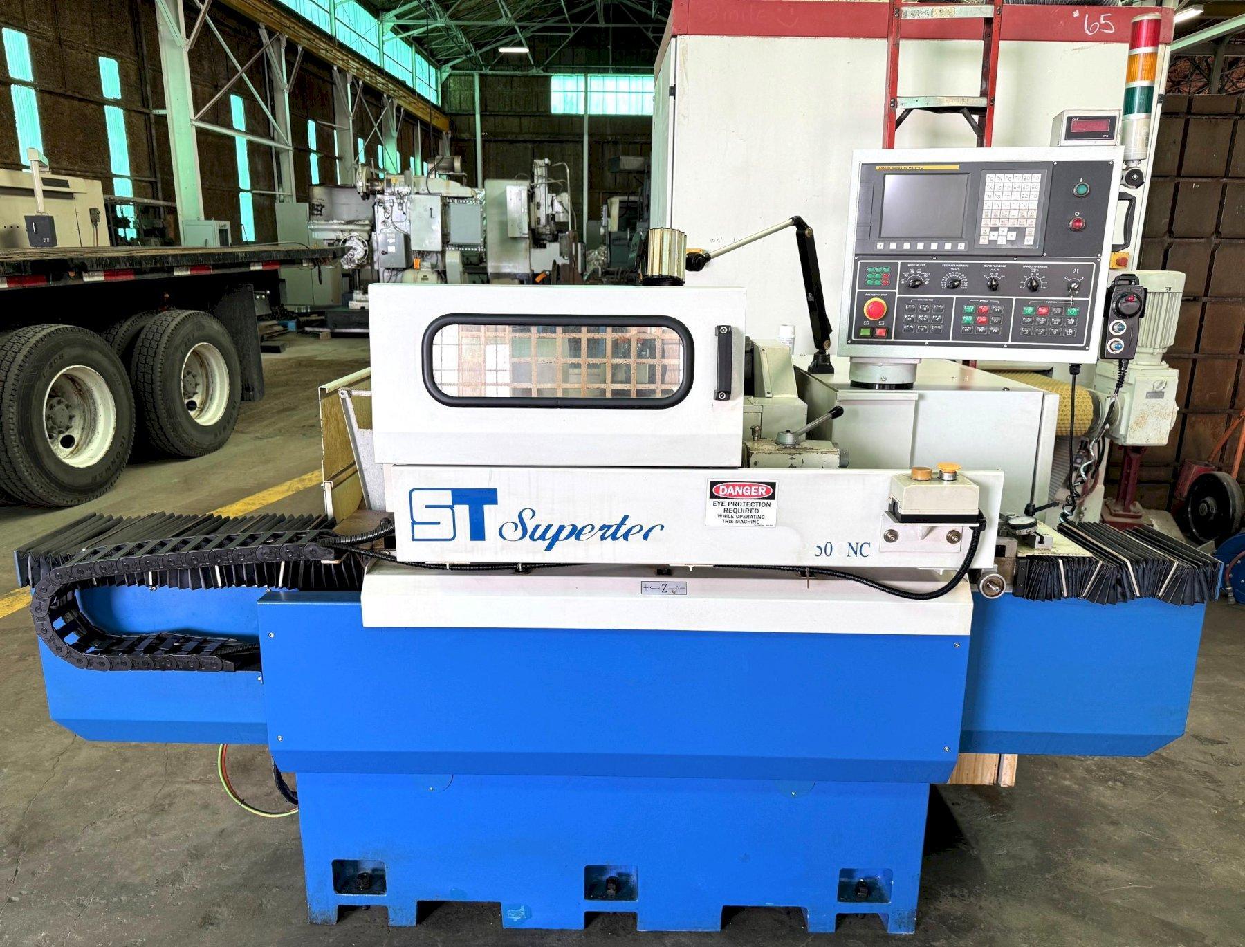 8" x 18" Supertec CNC Cylindrical Grinder G20P-50CNC, Universal, Fanuc, 2012