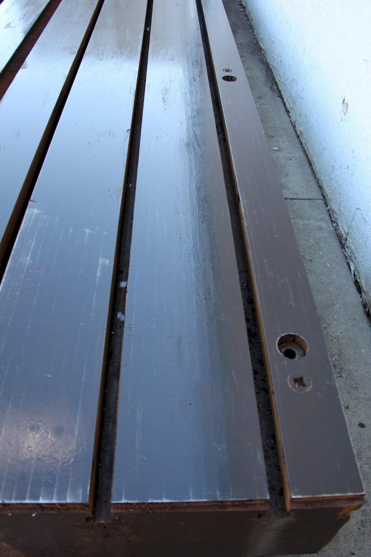 15' X 8' X 15" G & L T SLOTTED FLOOR PLATE: STOCK #71060