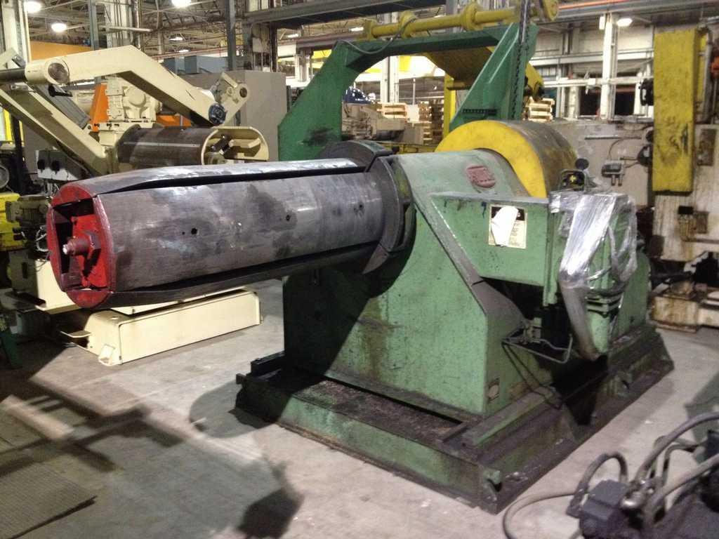 48" x 5.50" x 40,000# Yoder Slitting Line
