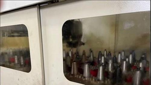 GIDDINGS & LEWIS 410 CNC HORIZONTAL MACHINING CENTER W/ 63" X 49" PALLETS