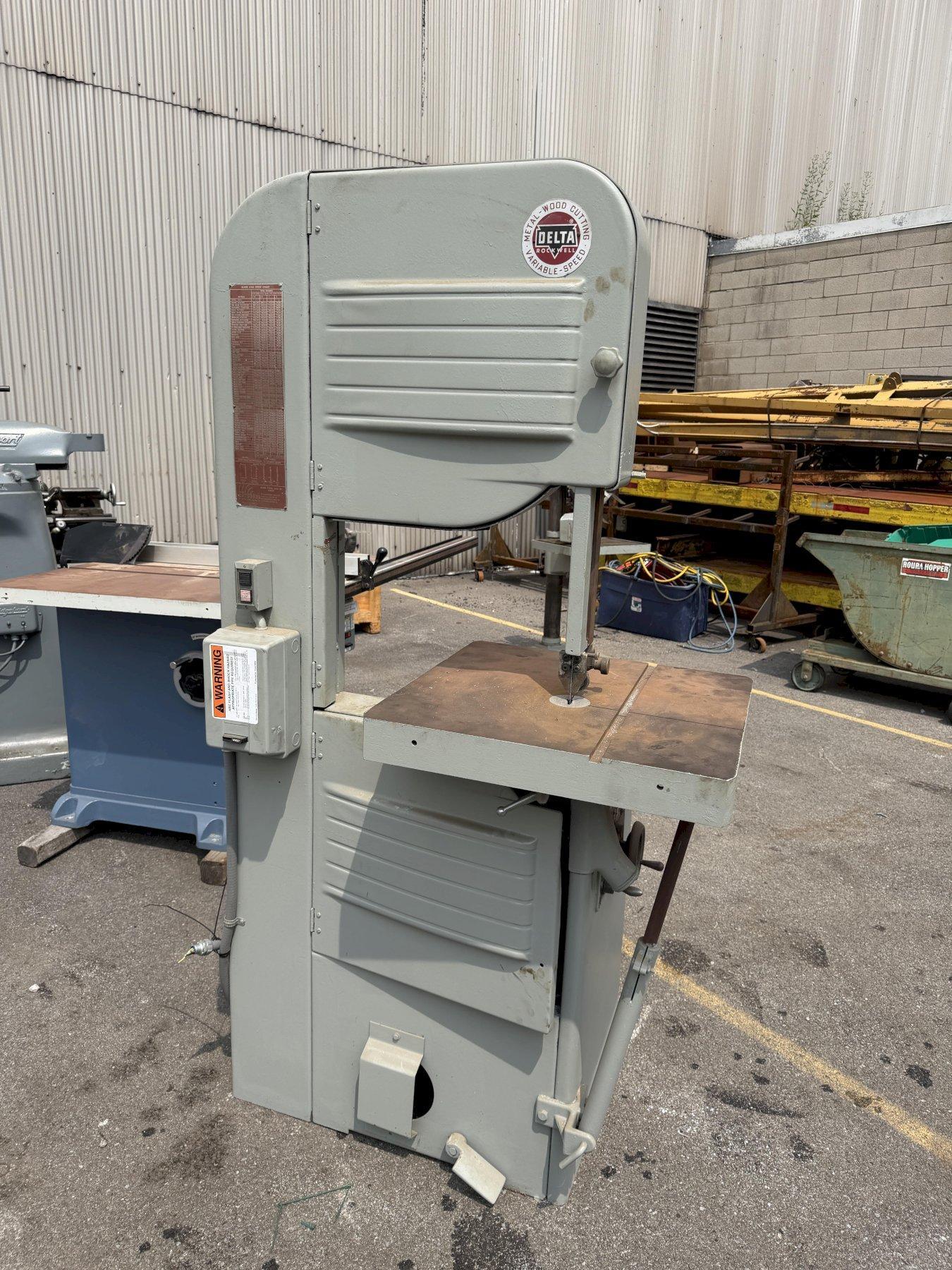 DELTA VARIABLE SPEED VERTICAL SAW: YOBRO #26009