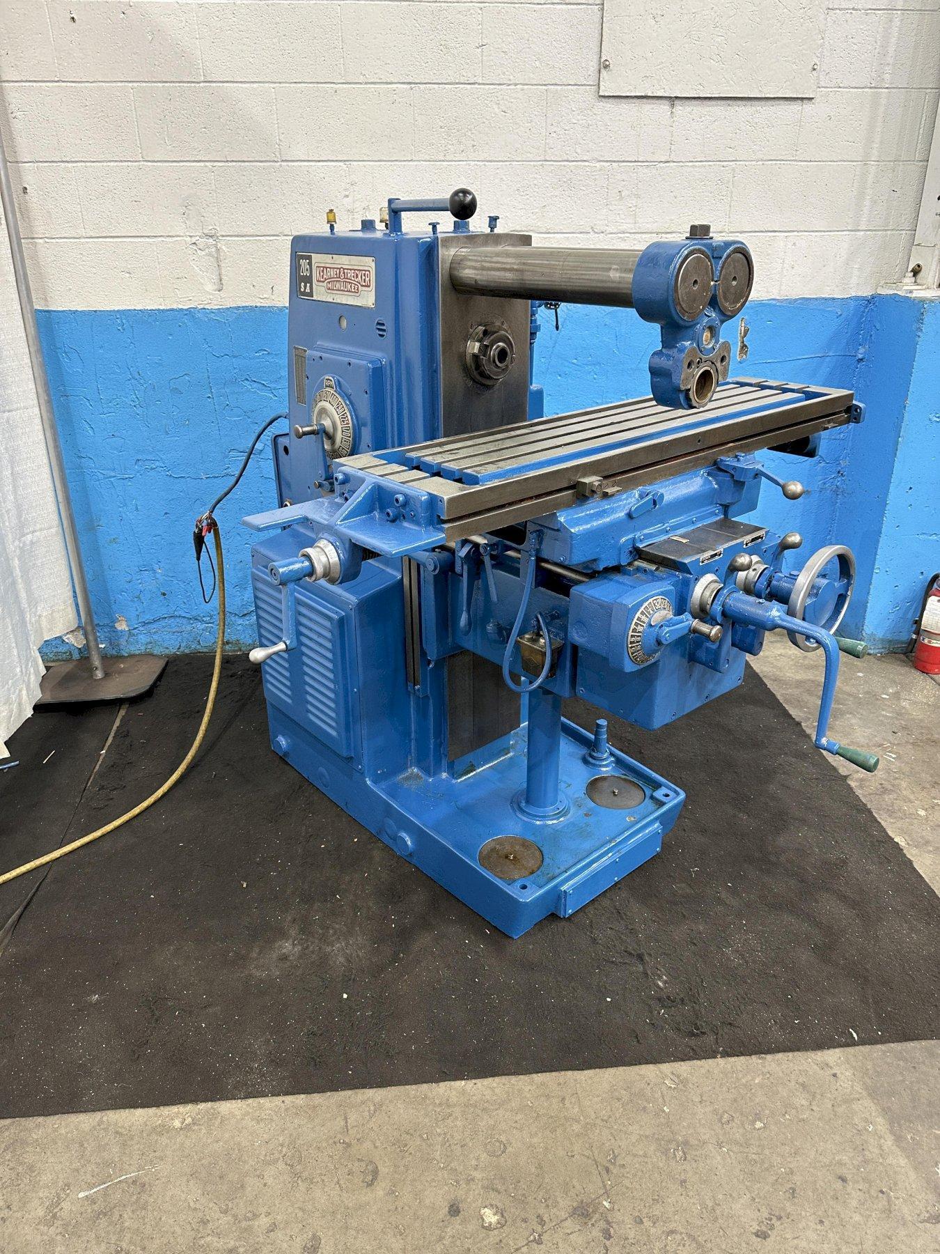 KEARNEY & TRECKER MODEL #205 HORIZONTAL MILL: STOCK #77082