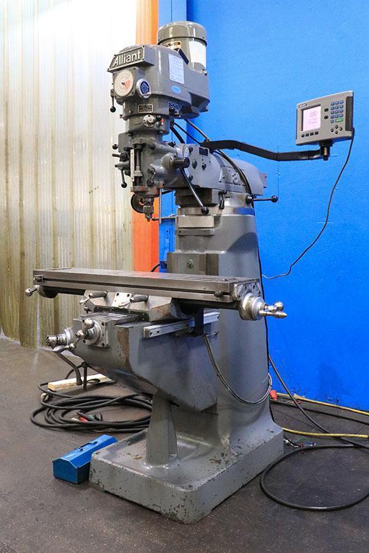 ALLIANT Vertical Milling Machine, Model 42VC