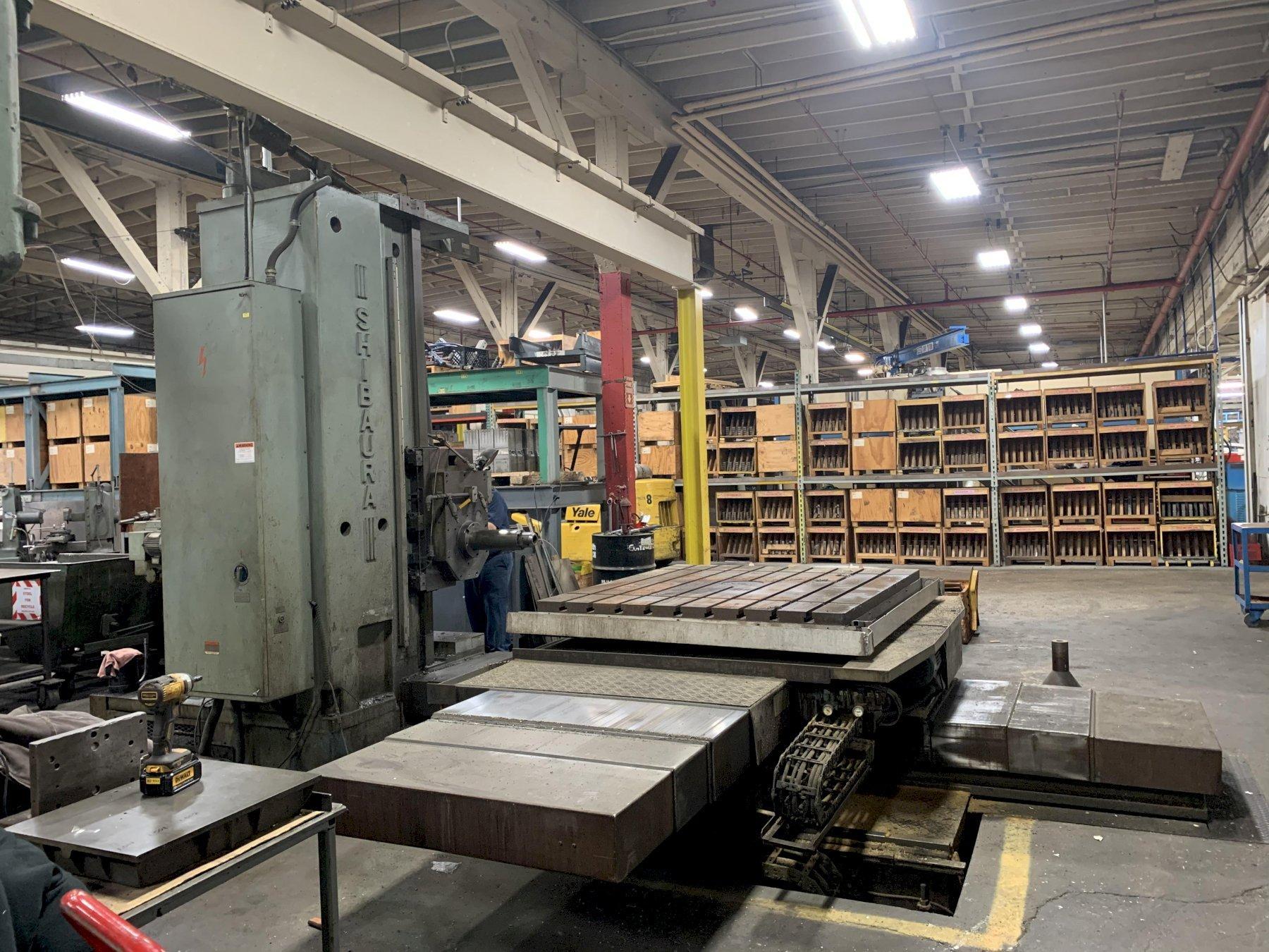 5" TOSHIBA BFT-13CR4, MANUAL BORING BAR, 63 x 71 ROTARY TABLE, 3 AXIS SONY DRO, TOOLING, 50 TAPER, 1980