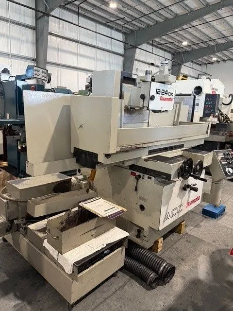 OKAMOTO #ACC-1224 DX 12” x 24” Hydraulic Surface Grinder