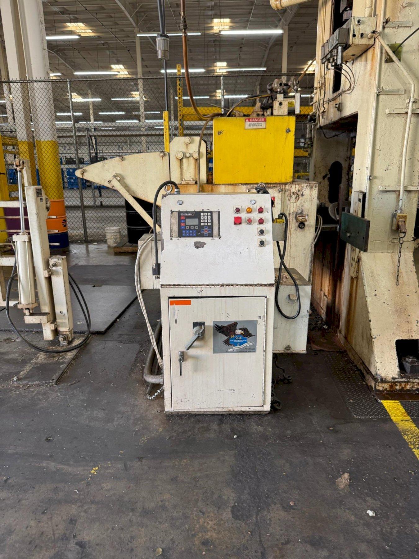 20,000 lbs. x 30" wide Coe Conventional Servo Coil Feed Line For Sale