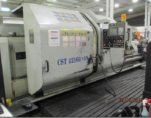 Sunfirm CST-42160-10A CNC Flat Bed (2) Axis Lathe