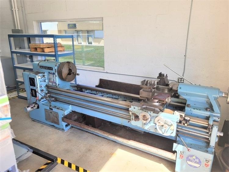 28" X 80" CAZENEUVE HB 725 ENGINE LATHE