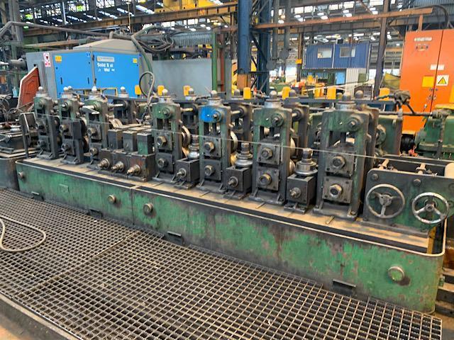 60.3mm x 4.0mm Kusakabe Rafted Tube Mill Line with Thermatool Solid State Welder