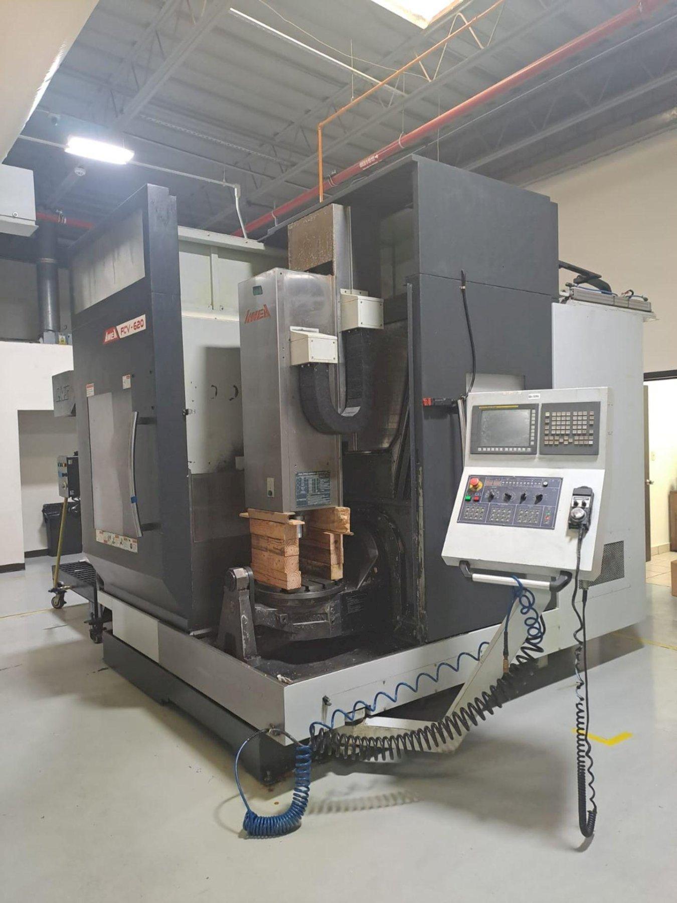 2016 Awea Yama Seiki FCV-620 5-Axis CNC Vertical Machining Center For Sale