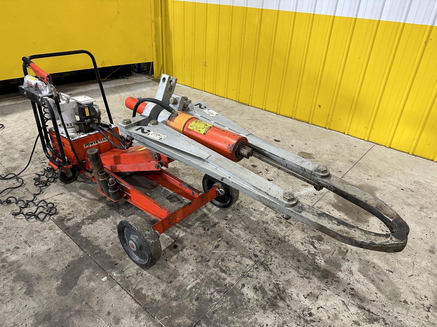 55 TON SPX POWERTEAM MODEL #PH553C HYDRAULIC GEAR WHEEL PULLER: STOCK #21349