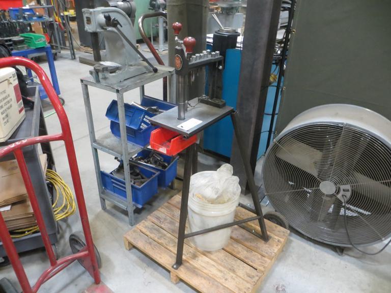 Branch Manufacturing Hand Tapper w Assorted Taps- Auction Item