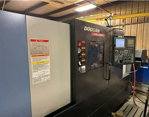 Used 2012 Doosan 2600M CNC Lathe For Sale