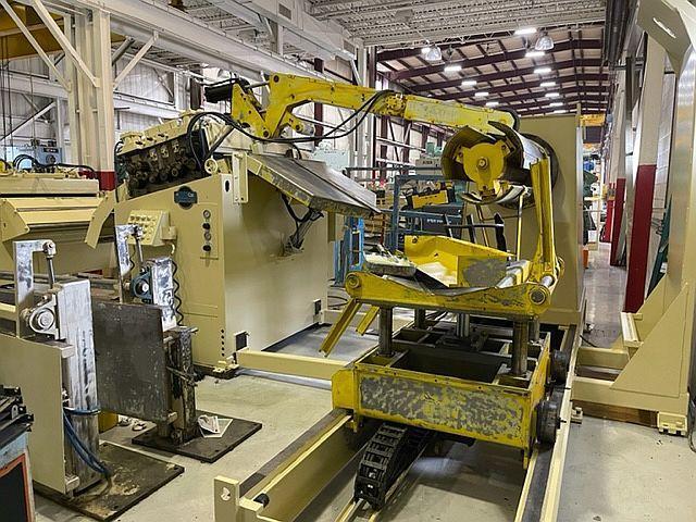 54" Coe Press Equipment Servo Feed Line, New 2006 includes COE Servomaster 3 Feed Control Package