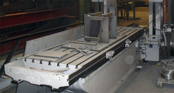 Moving Table T-slots