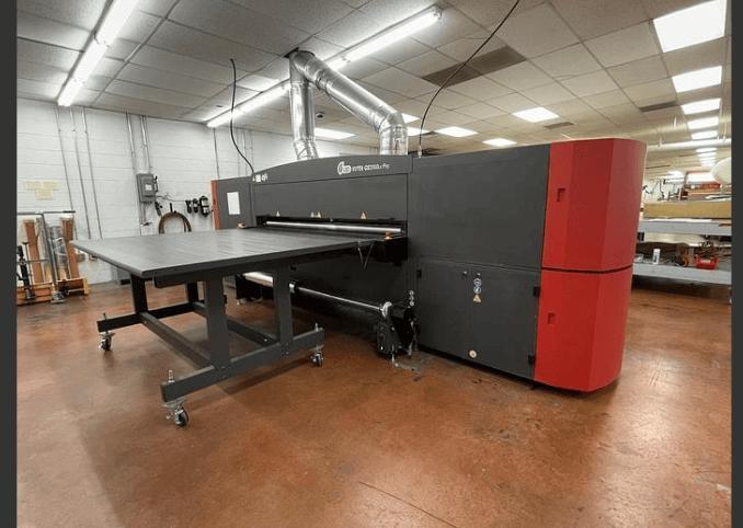 EFI VUTEk GS2000LX  Hybrid UV LED Printer, 2018