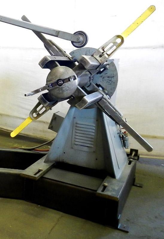 4,000 Lb. Littell Non-Motorized Uncoiler, Model 40-24