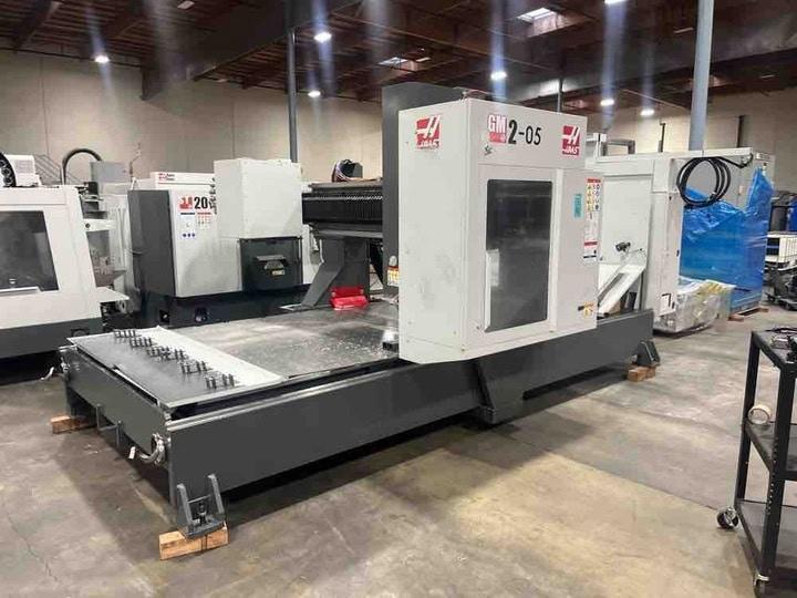 Haas GM‑2 CNC Gantry Mill, 2024 – Probe, TSC, Chip Auger