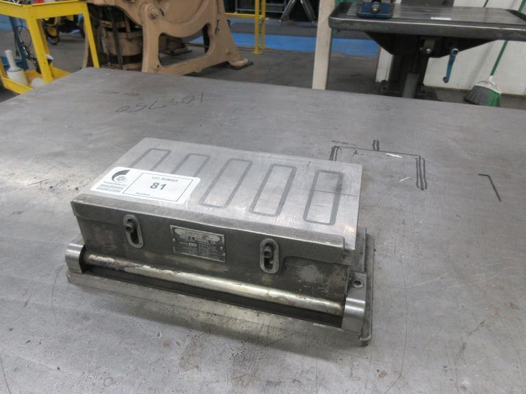 Magna-Sine Magnetic Sine Chuck- Auction Item