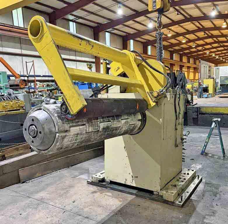 72" x 60,000lbs Herr Voss Mandrel Uncoiler