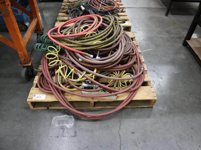 Pallet of Air Hoses- Auction Item