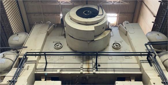 800 Ton Danly Straight Side Press