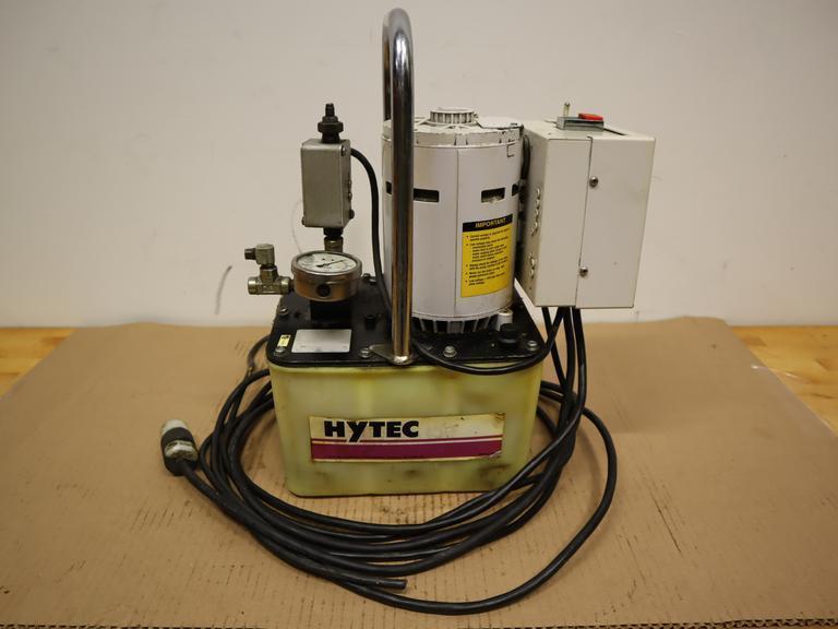 SPX Hytec Portable Electric Hydraulic Pump 10078- Auction Item