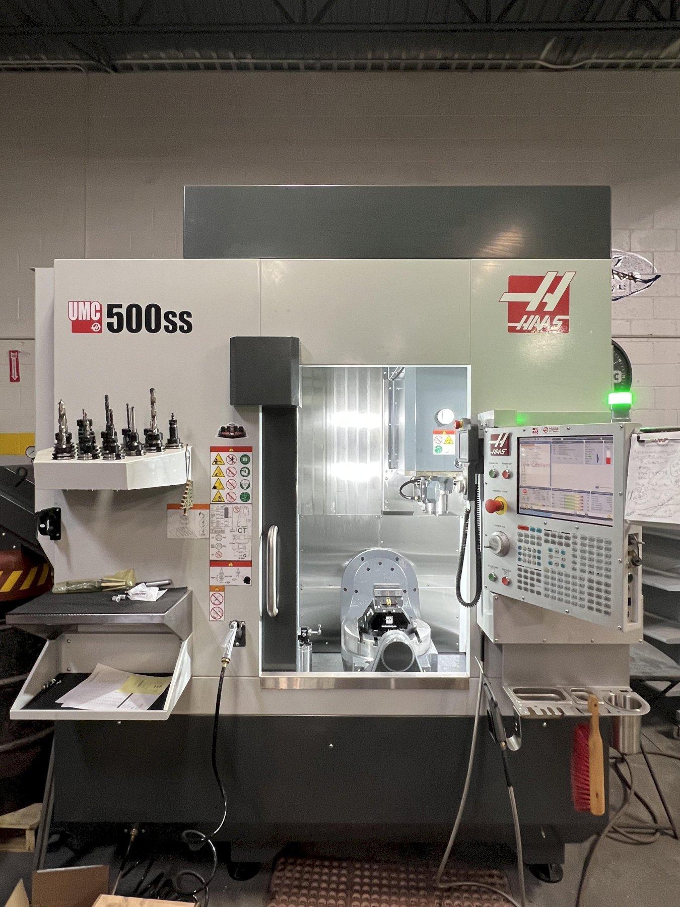 HAAS UMC-500SS SUPER-SPEED 5-AXIS CNC VERTICAL MACHINING CENTER
