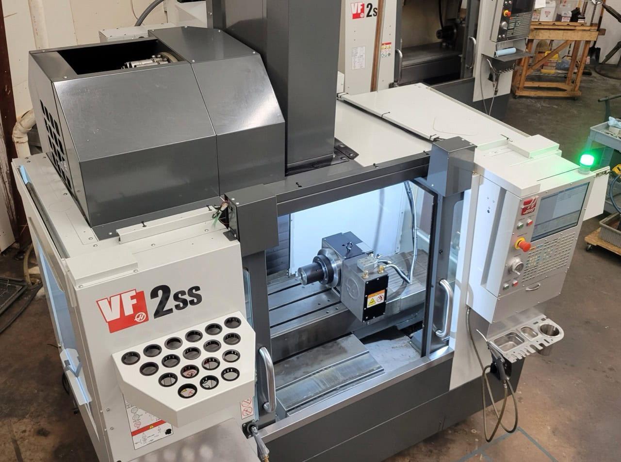 HAAS VF-2SS VMC – 4TH AXIS ROTARY TABLE