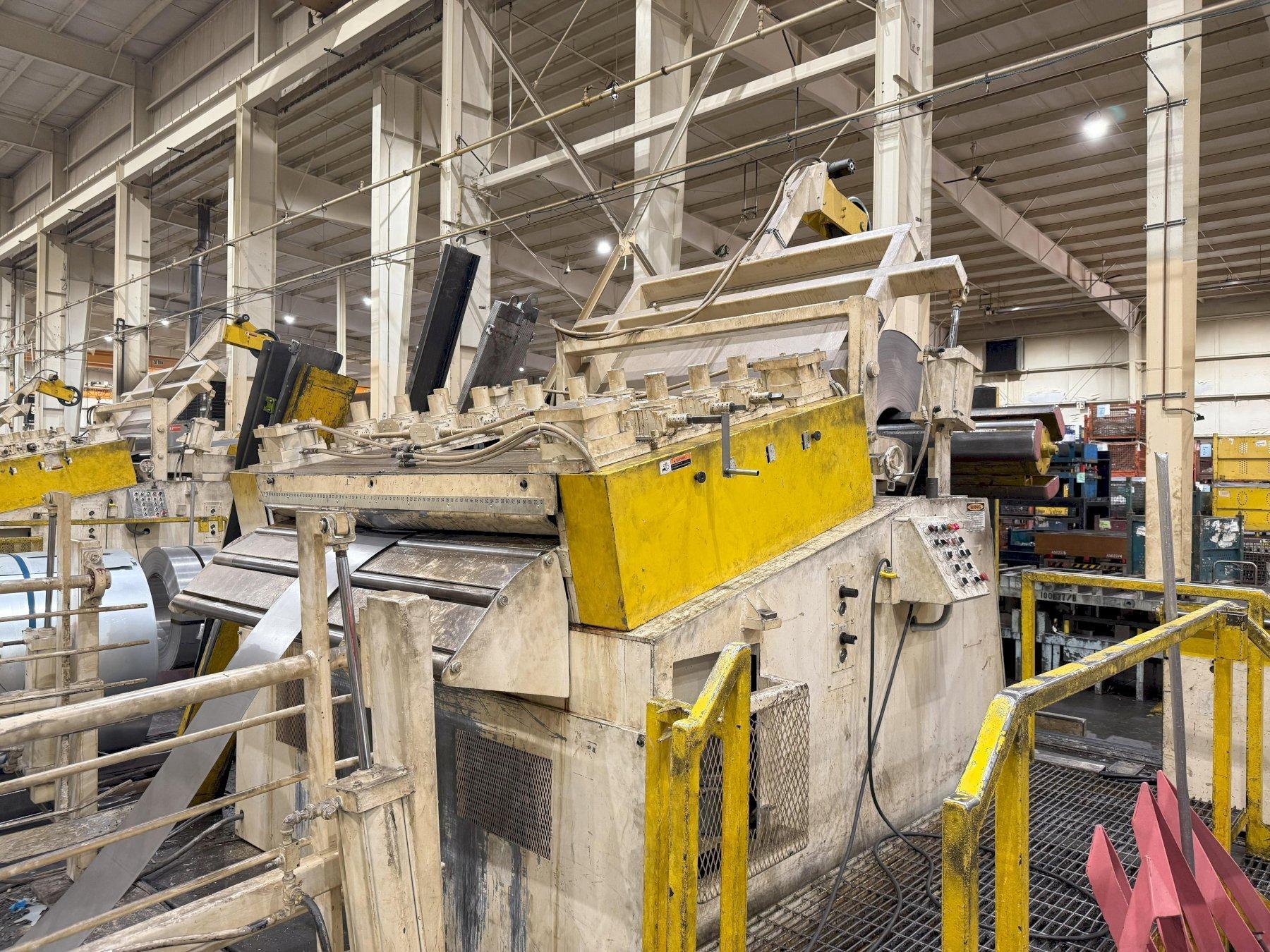 COE PRESS Complete Coil Feed Line 30,000 Lbs. x 72" Wide