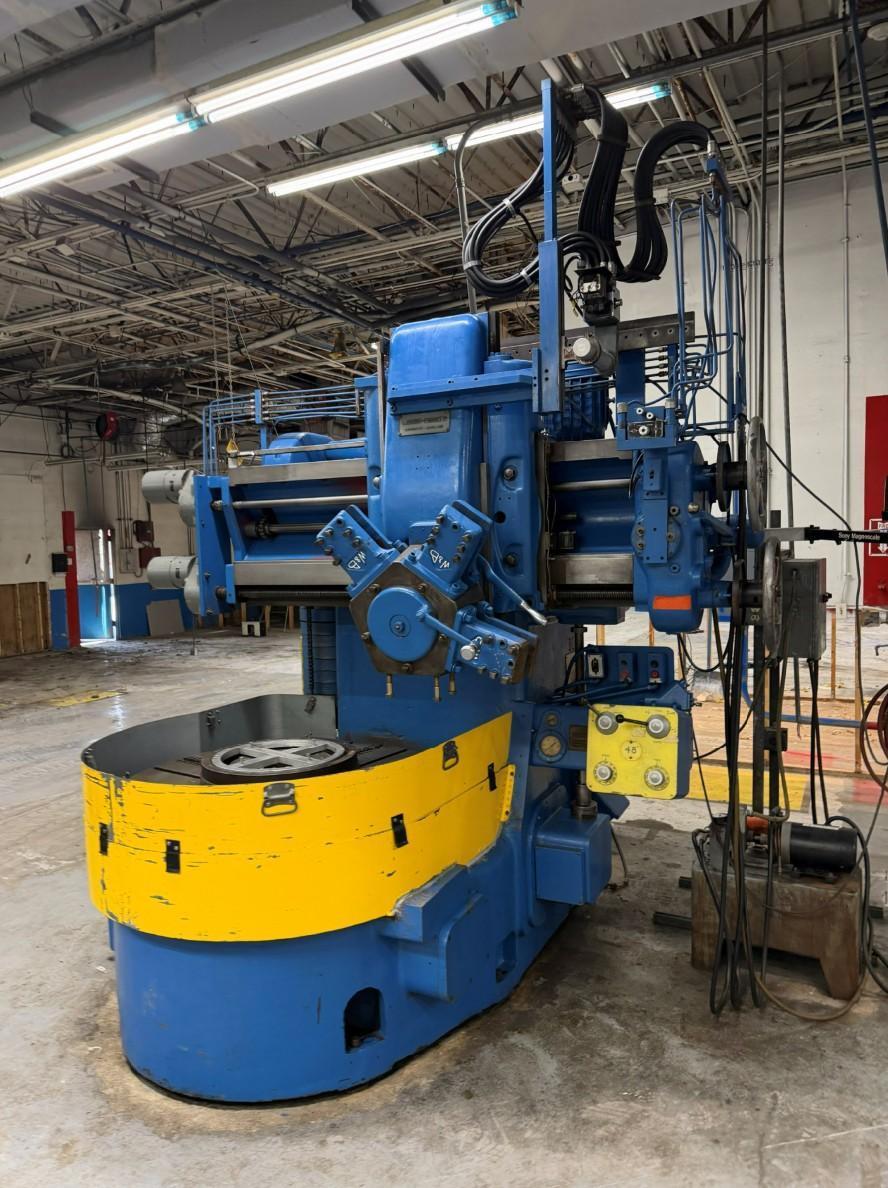 WEBSTER BENNETT MODEL #LH32 VERTICAL TURRET LATHE: YOBRO #25317