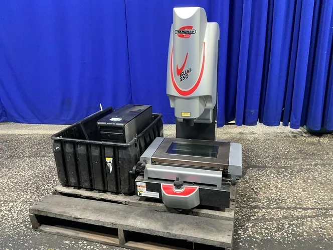 STANDARD GAGE 250 Y 150 mm RANGE OPTICAL MEASURING AND VISION INSPECTION MACHINE  -  VISUAL 250