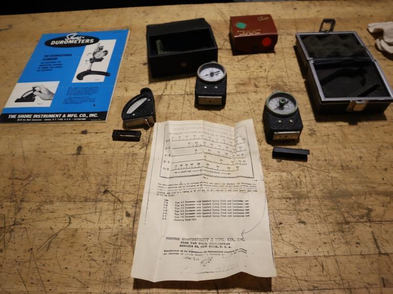 Shore and PTC Durometers Hardness Testers- Auction Item