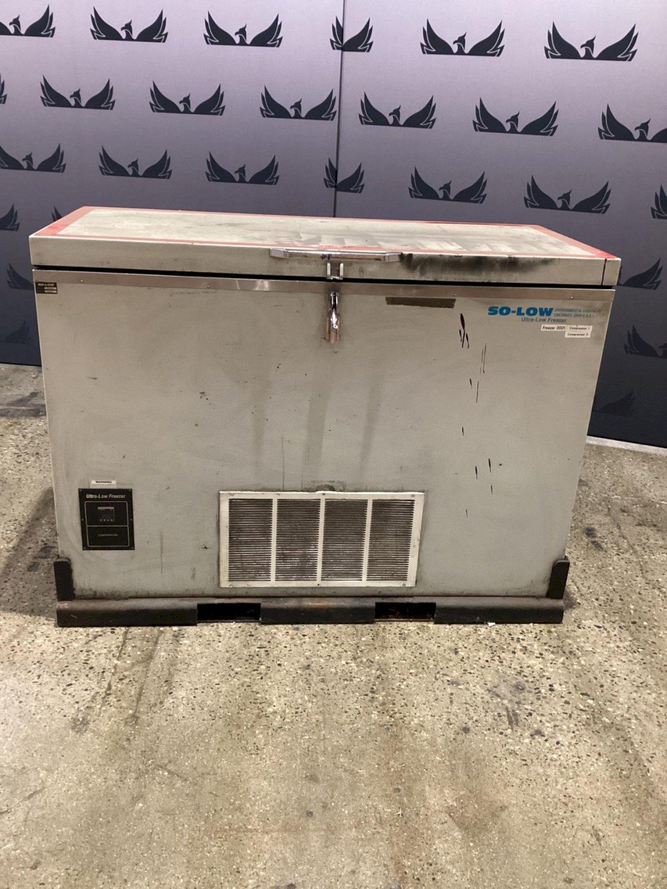 SO-LOW PR120-9S Ultra-Low Lab Chest Freezer USED