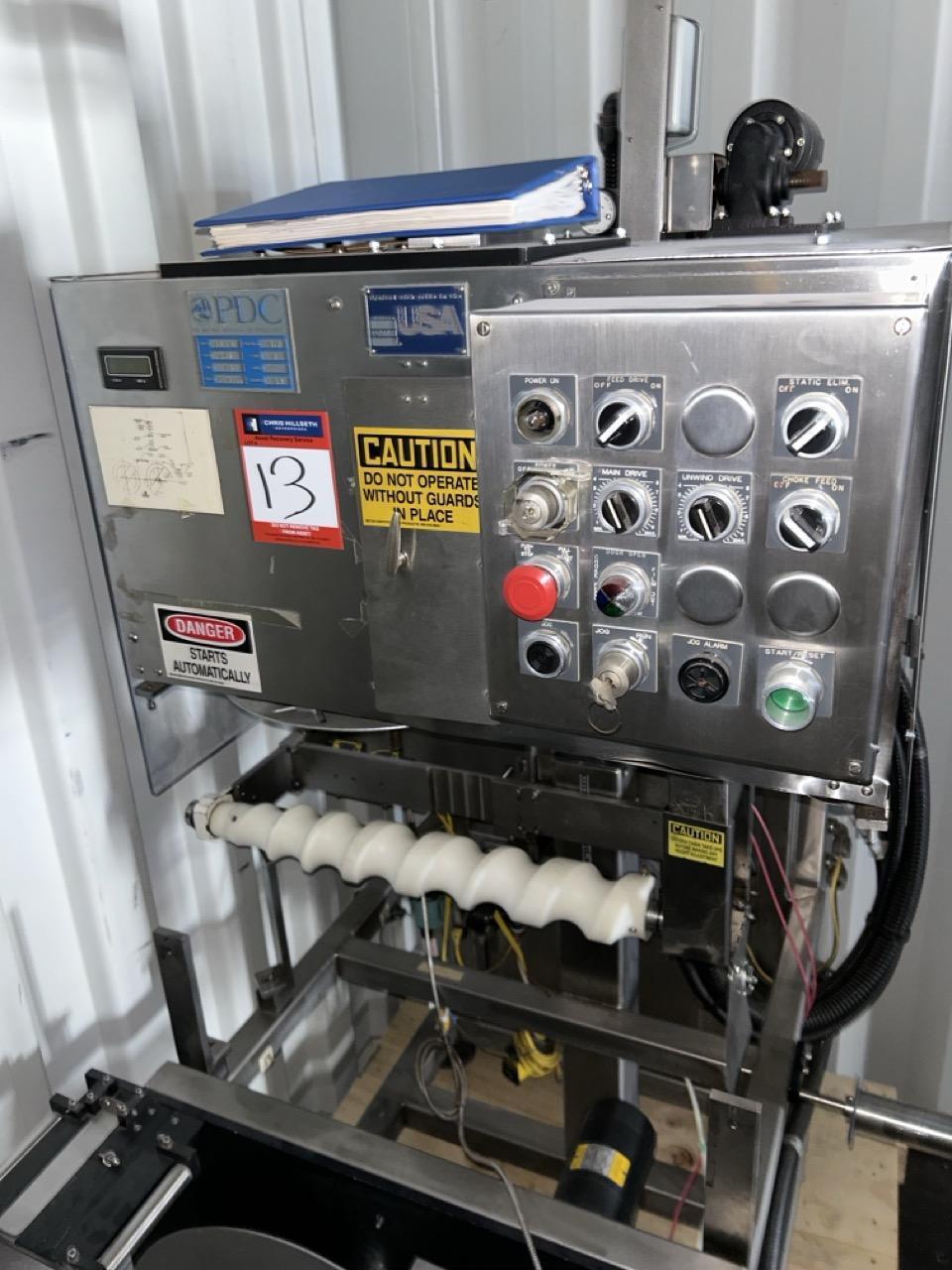 PDC 50‑E Shrink Sleeve / Tamper Evident Neck Bander – 130 CPM, Stainless, 240V